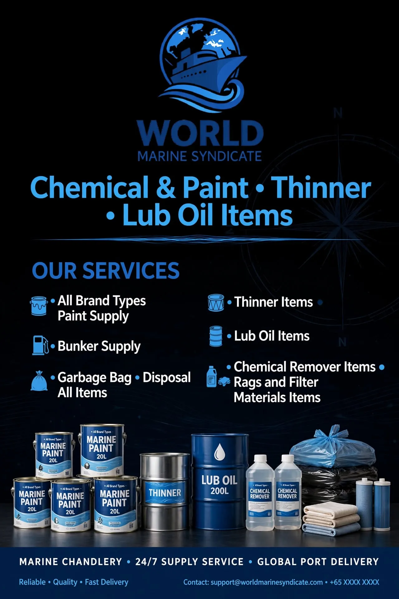 Global Maritime Service Ship cargo Hold &Tank Cleaning Services Assistant Company in Bangladesh all port, Reliable 24/7. thumbnail 5