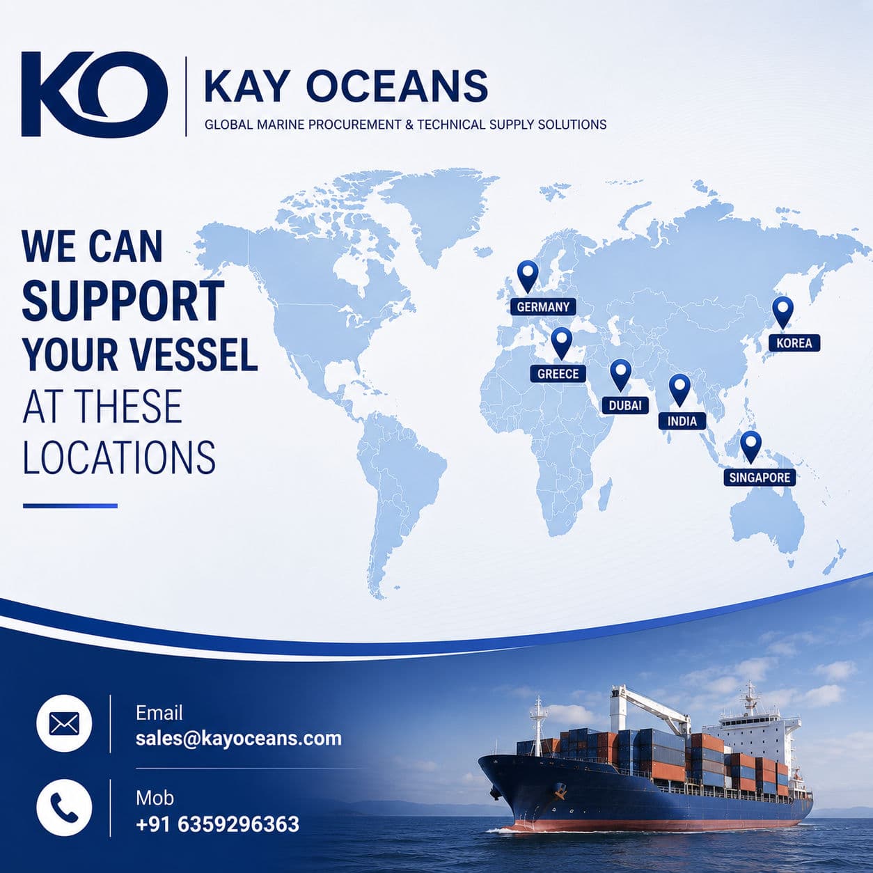 Your Trusted Partner for Marine Machinery Spares