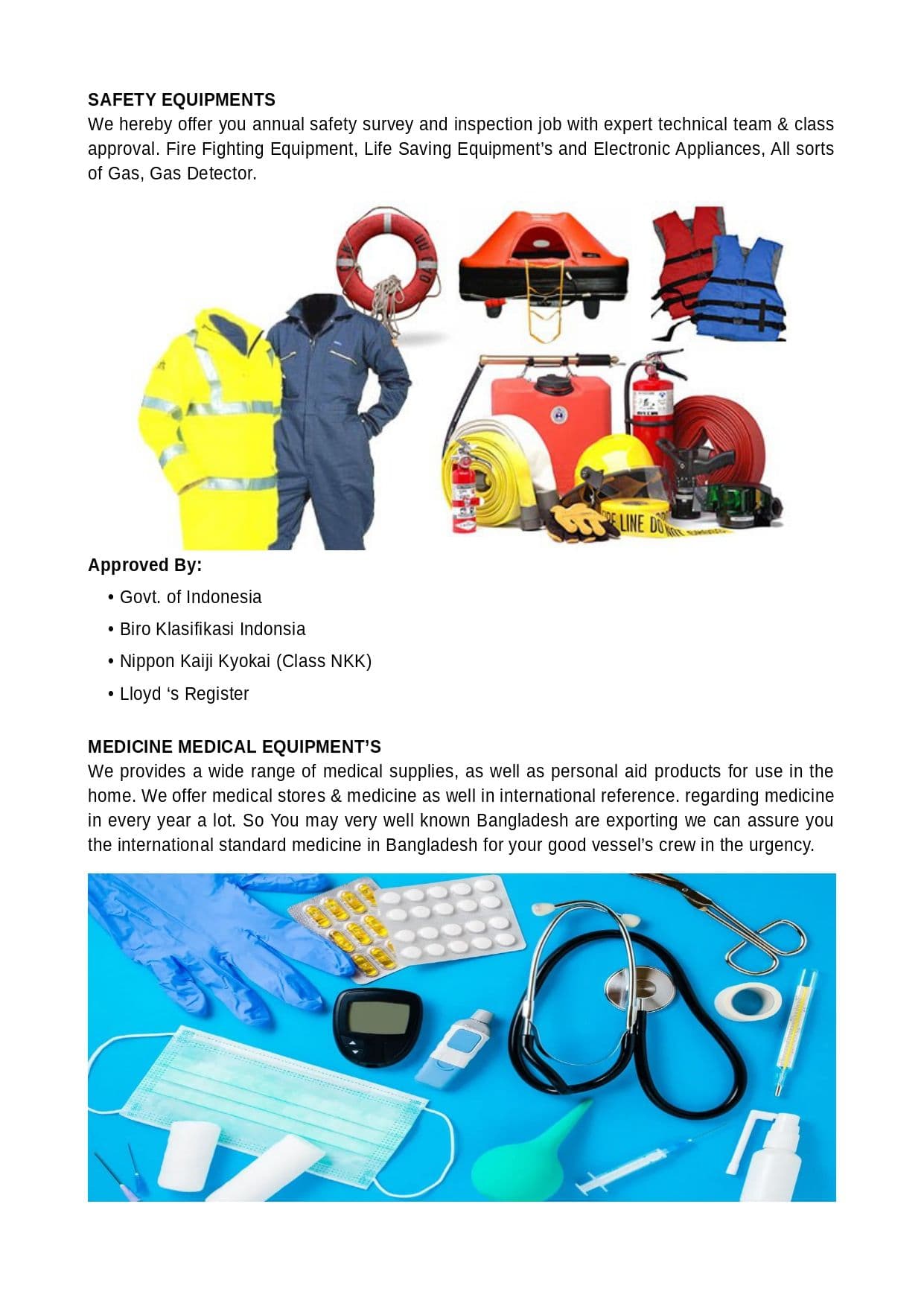 Offering Services All Running Stores For Your Vessel If call @Global Local Port Of Indonesia thumbnail 4
