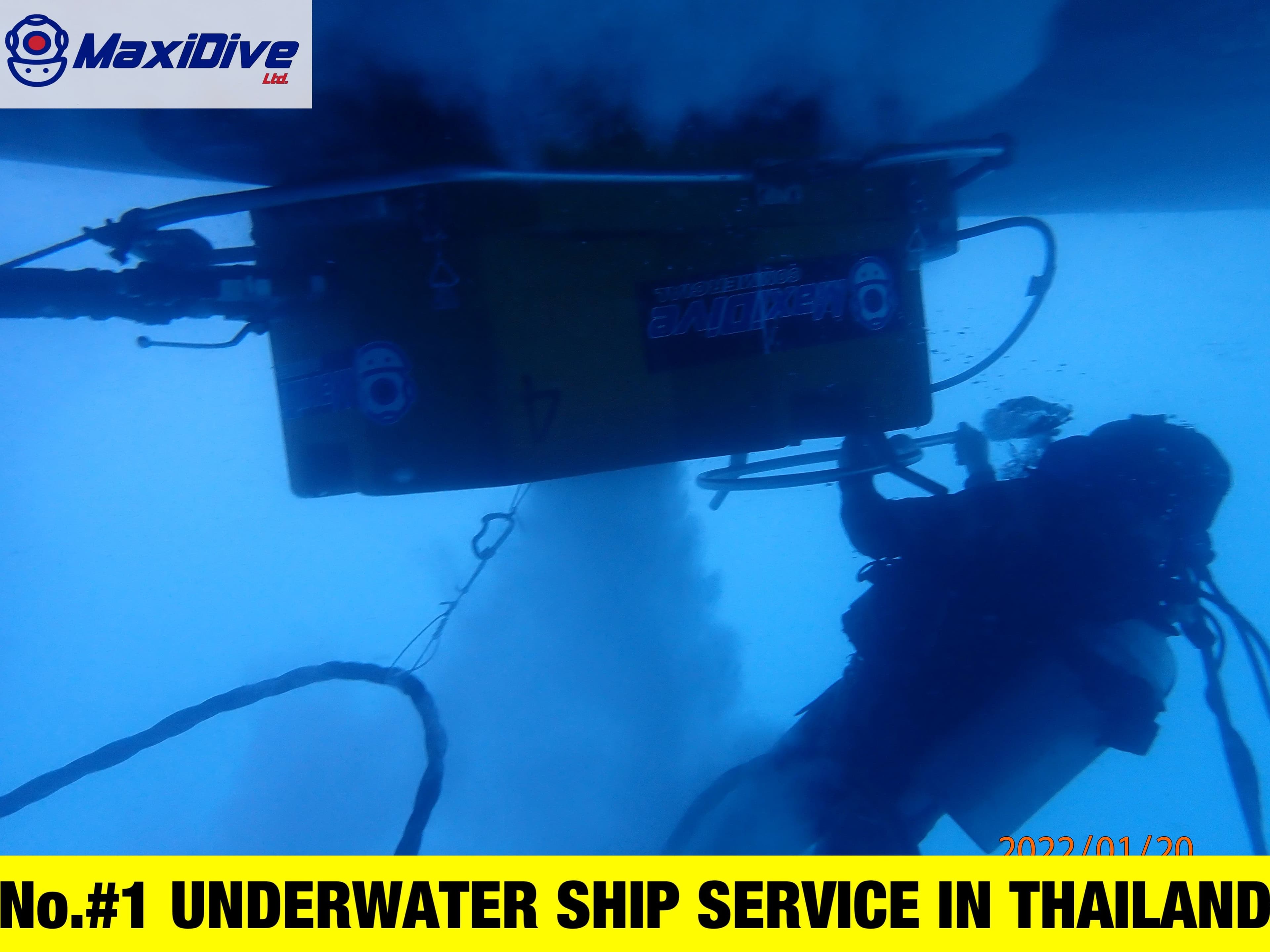 Underwater Hull Cleaning Thailand | Biofouling Removal | Fuel Efficiency Optimization - 1