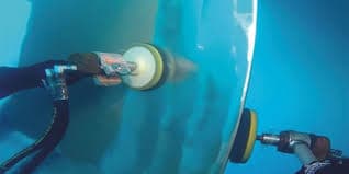 Underwater Propeller Polishing