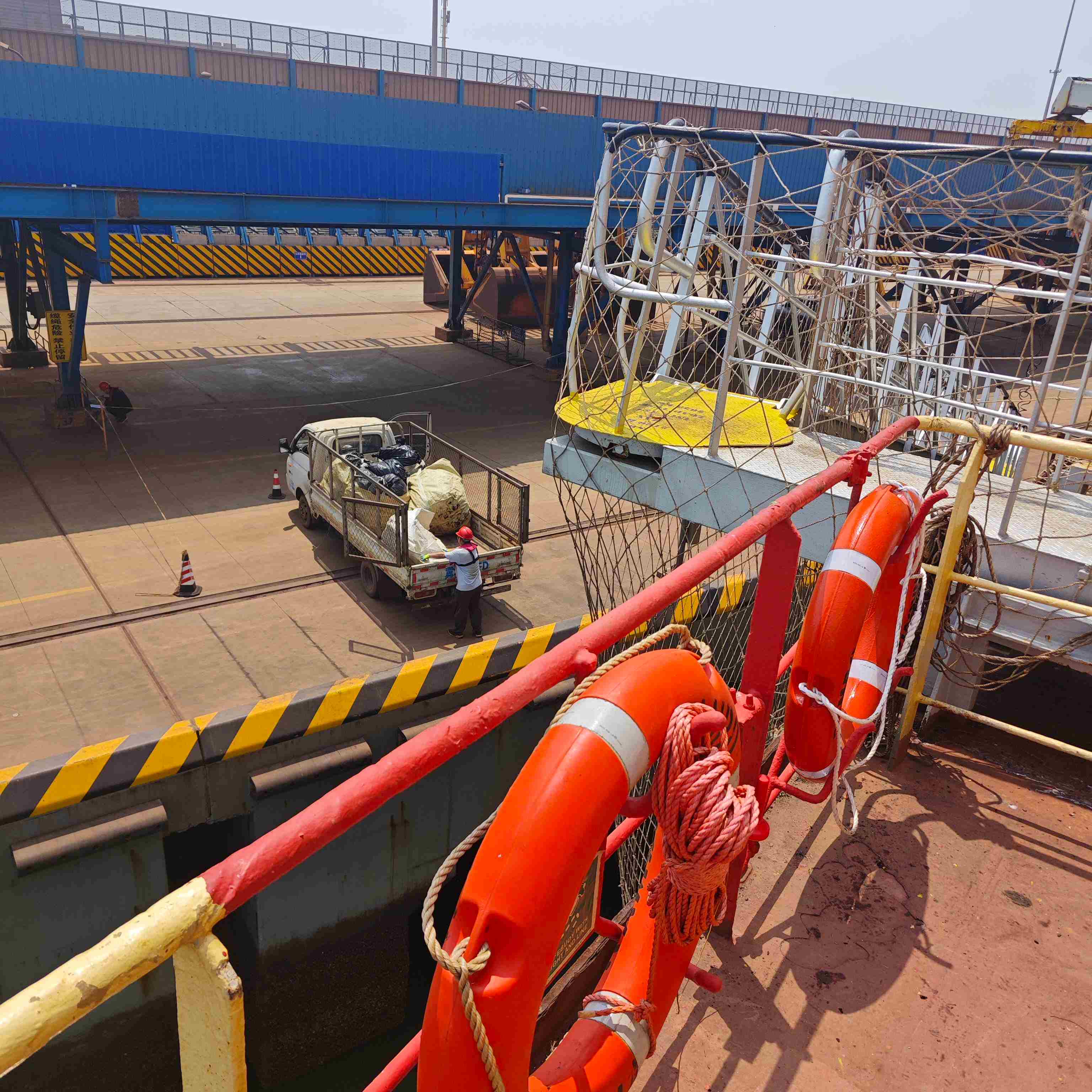 China Port Ship Garbage Disposal