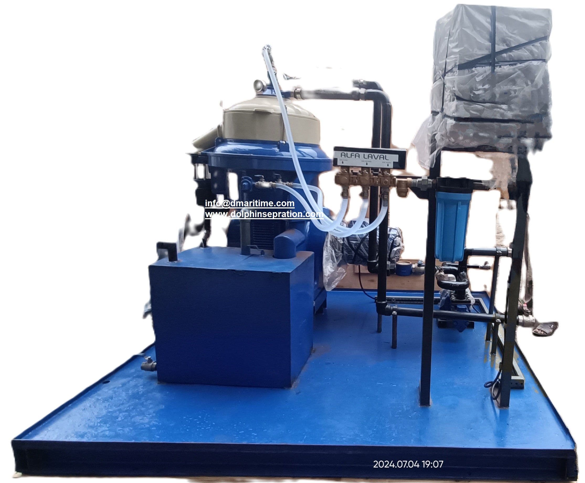 Alfa Laval MOPX-207 for Efficient Oil Purification