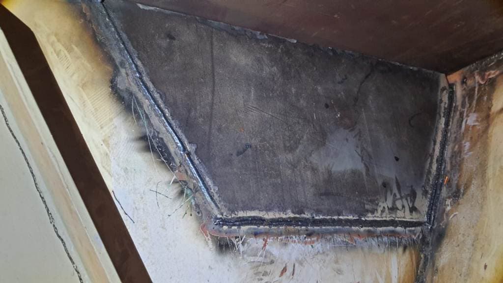 hull steel repair