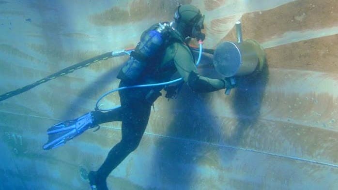 Underwater Hull Cleaning - 1