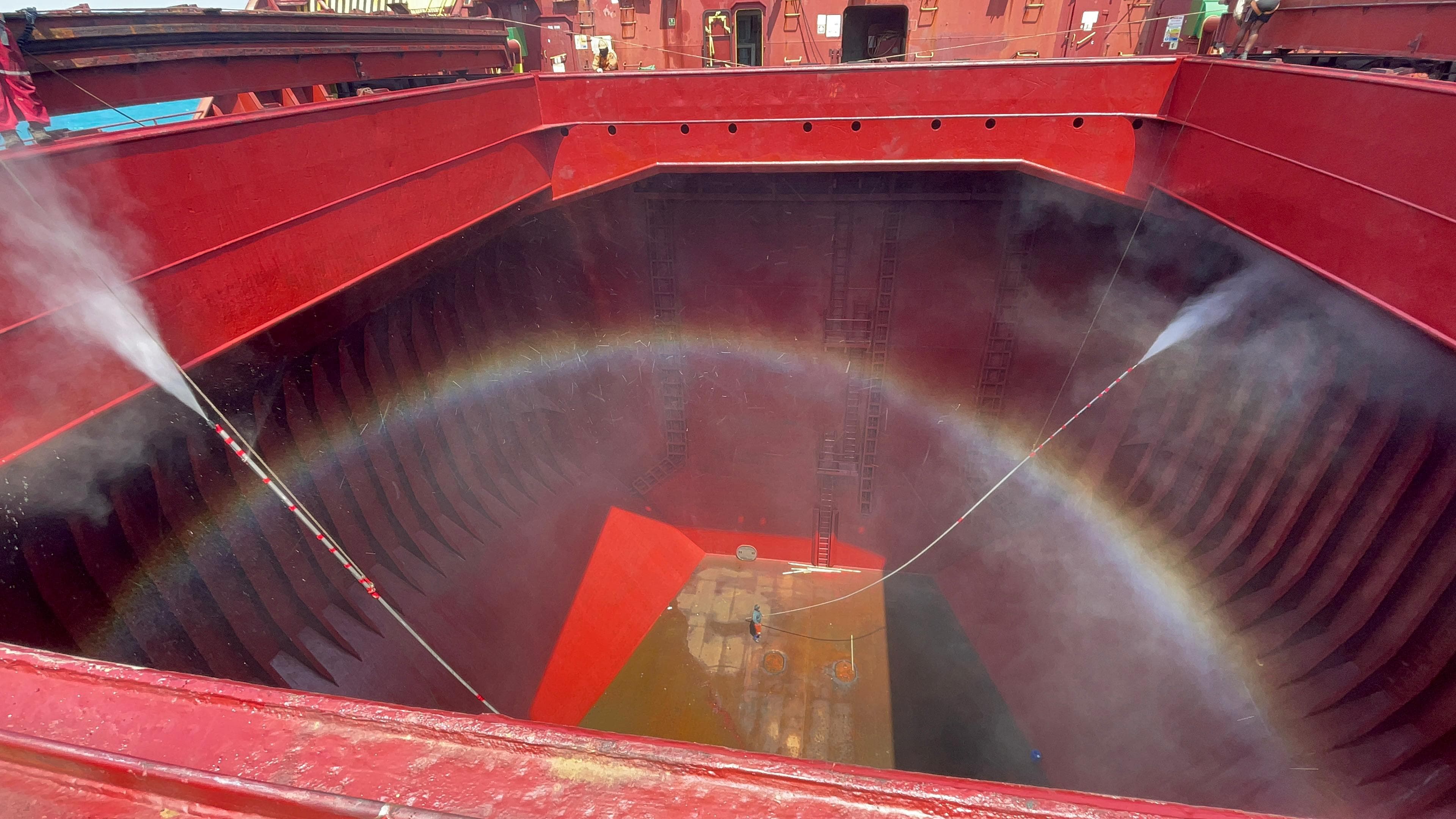 Hold Cleaning in Hazira - 1