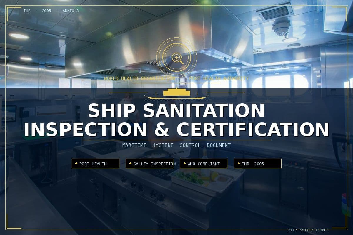 Sanitary Inspections for Vessels (SSEC)